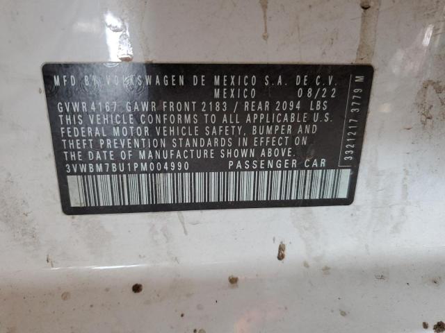 3VWBM7BU1PM004990 Volkswagen tsi