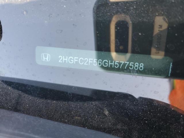 2HGFC2F56GH577588 Honda Civic Lx