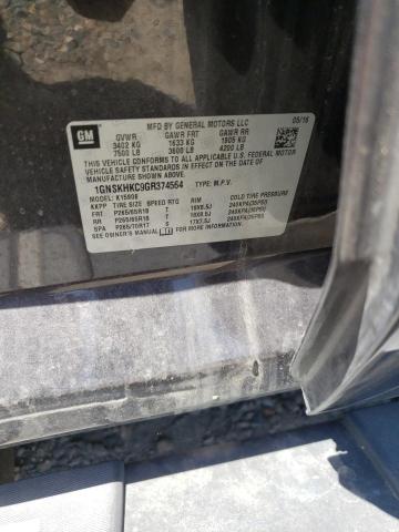 1GNSKHKC9GR374564 Chevrolet l83 - sidi, vvt, afm, e85 max, aluminum