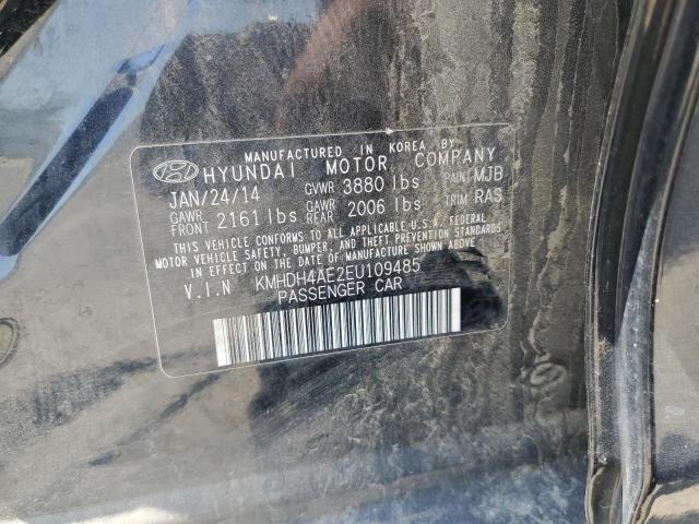 KMHDH4AE2EU109485 Hyundai ELANTRA SE