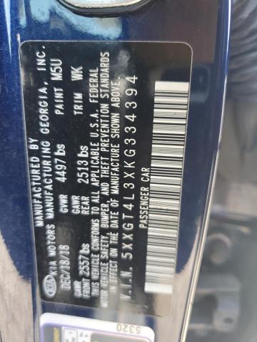 5XXGT4L3XKG334394 KIA Optima Lx