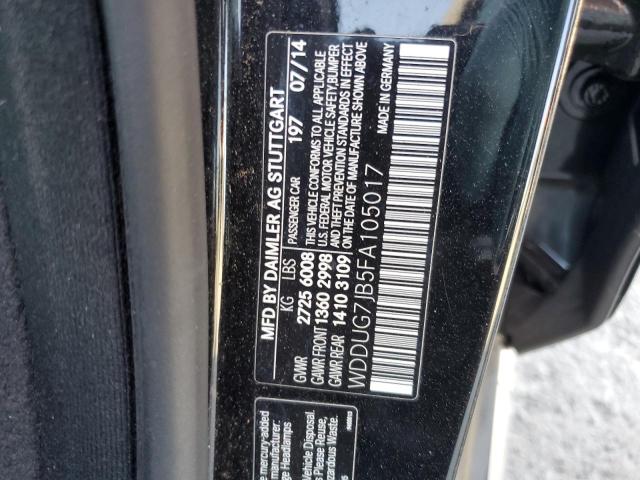 WDDUG7JB5FA105017 Mercedes-Benz S-Class