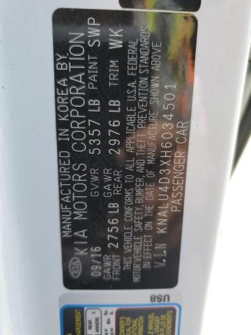 KNALU4D3XH6034501 KIA 2017