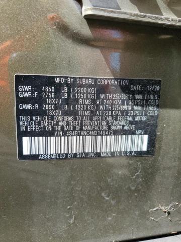 4S4BTANC4M3149472 Subaru 2021