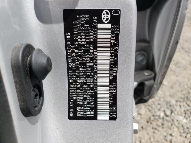 5YFEPMAE1MP222884 Toyota 2zr-fae