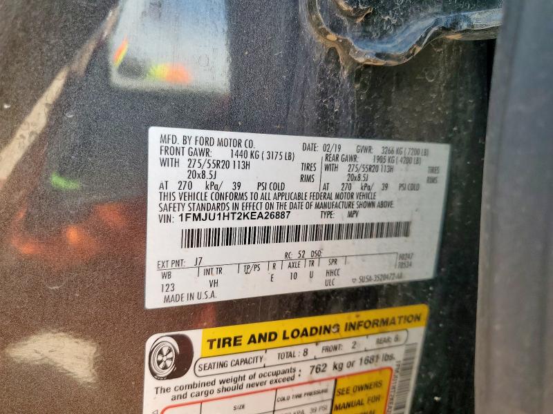 1FMJU1HT2KEA26887 Ford 3.5l gtdi