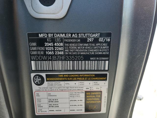 WDDWJ4JB7HF335205 Mercedes-Benz m274