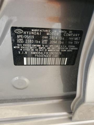KMHD84LF9LU903676 Hyundai mpi nu