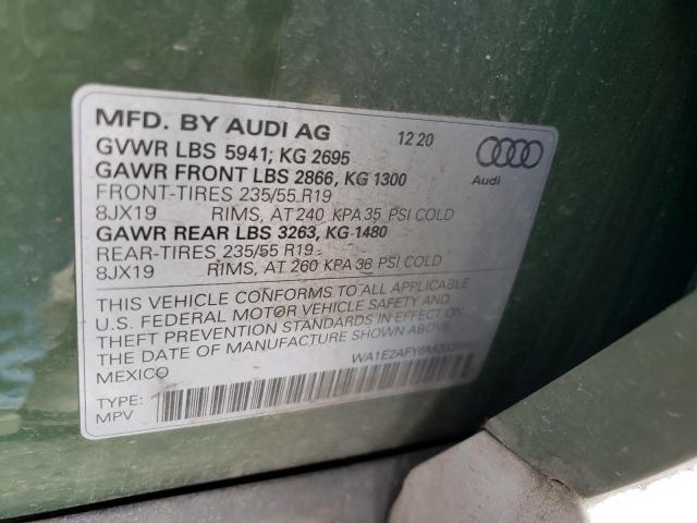 WA1E2AFY6M2039957 Audi Q5 E