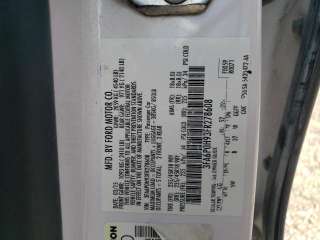 3FA6P0H93FR278608 Ford 2015