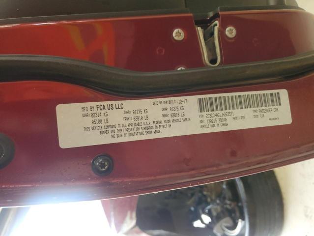 2C3CCAAG1JH222571 Chrysler 2018