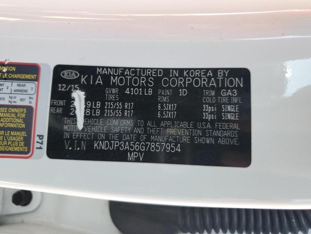KNDJP3A56G7857954 KIA dohc gdi nu