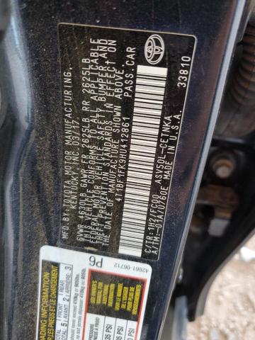 4T1BF1FK9HU412861 Toyota 2ar-fe