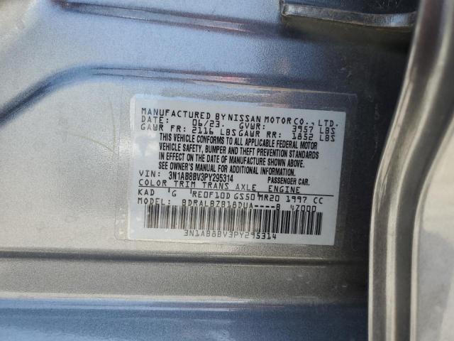 3N1AB8BV3PY295314 Nissan Sentra