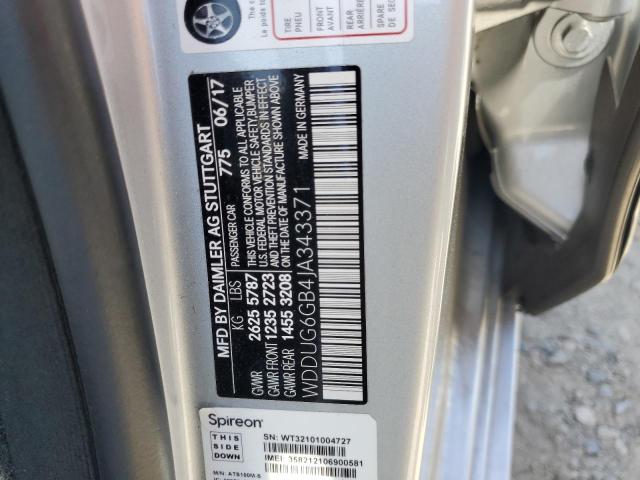 WDDUG6GB4JA343371 Mercedes-Benz m276