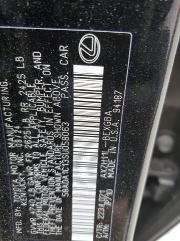 58ADA1C13SU058063 Lexus a25a-fxs