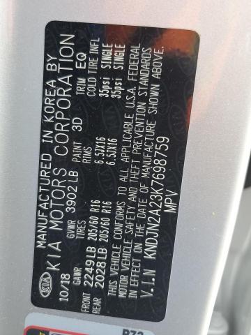 KNDJN2A23K7698759 KIA Soul