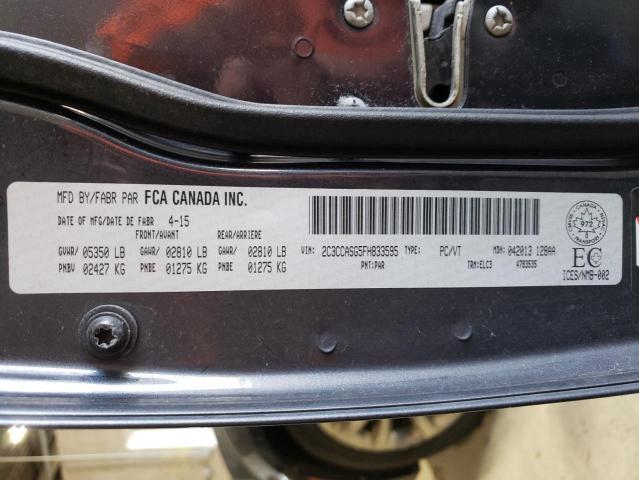 2C3CCASG5FH833595 Chrysler 300c Plati