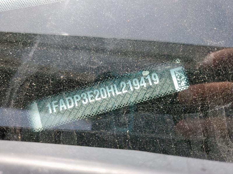 1FADP3E20HL219419 Ford FOCUS S