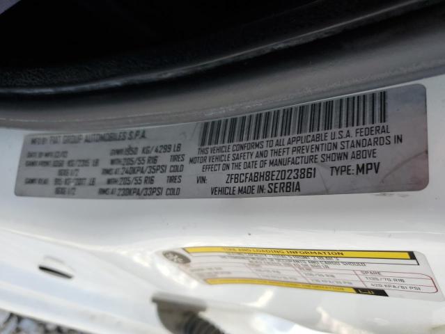 ZFBCFABH8EZ023861 Fiat 500l Easy