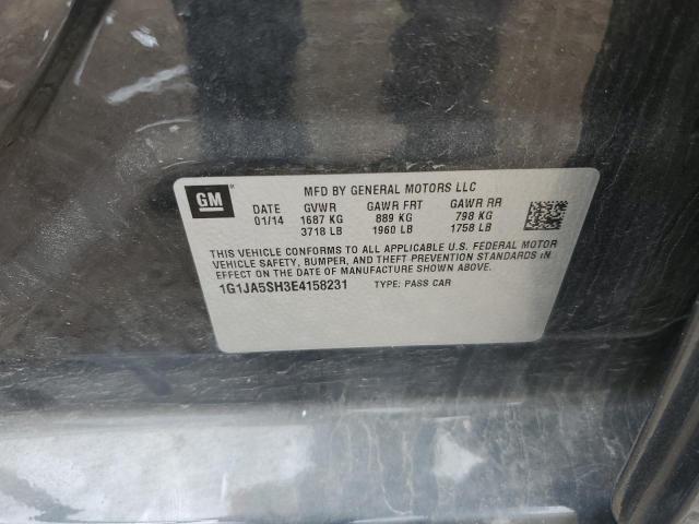 1G1JA5SH3E4158231 Chevrolet SONIC LS