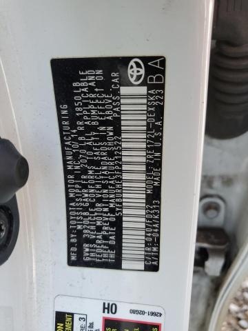 5YFBURHE3FP212522 Toyota 2zr-fe