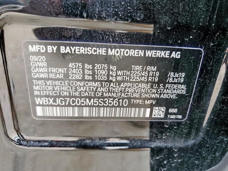 WBXJG7C05M5S35610 BMW X1