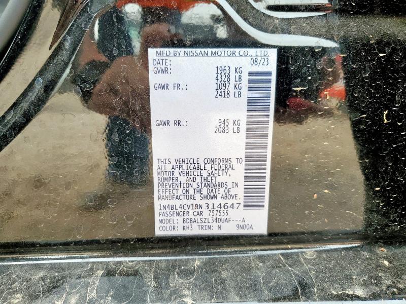 1N4BL4CV1RN314647 Nissan 2024