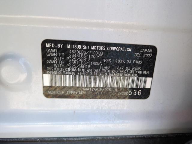 JA4ATVAA1PZ028115 Mitsubishi tc/ic mivec
