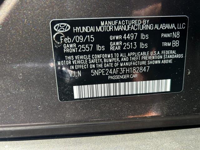 5NPE24AF3FH182847 Hyundai dohc gdi theta-ii