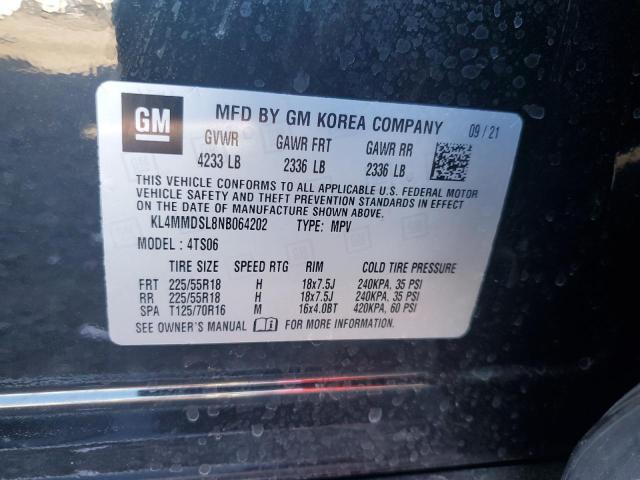 KL4MMDSL8NB064202 Buick l3t - l3, sidi, vvt, alum