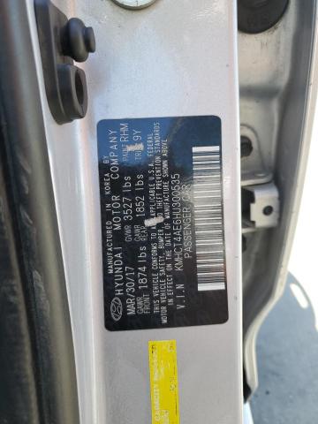 KMHCT4AE6HU300535 Hyundai ACCENT SE