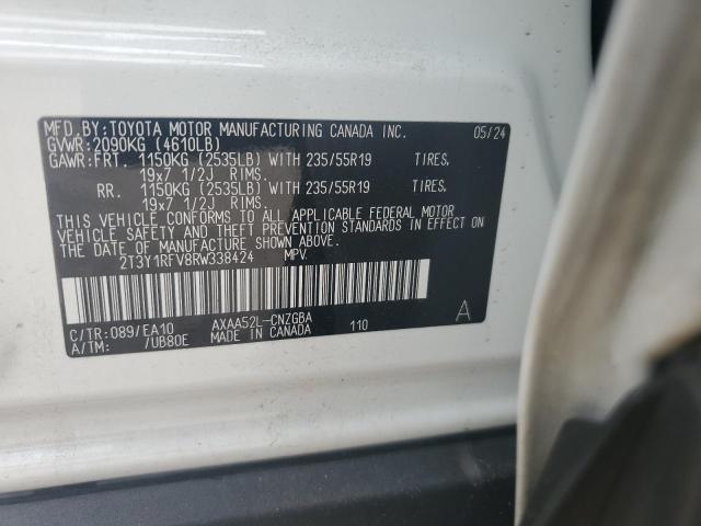 2T3Y1RFV8RW338424 Toyota RAV4 LIMIT