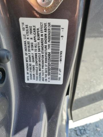 19XFB2F52FE204964 Honda r18z1