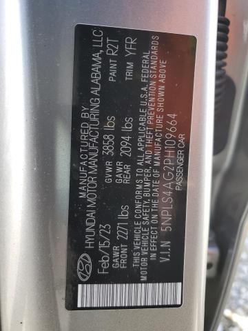 5NPLS4AG2PH109664 Hyundai mpi nu pe