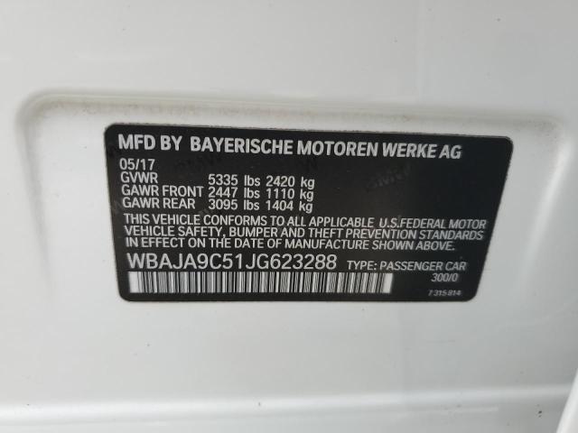 WBAJA9C51JG623288 BMW 530e