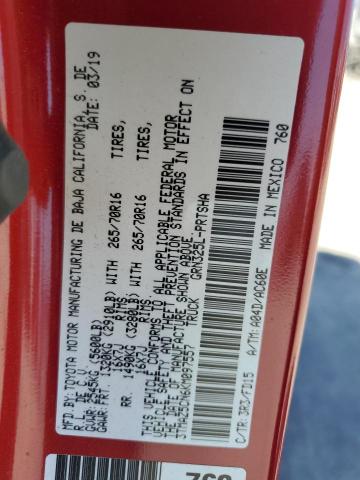 3TMAZ5CN6KM097557 Toyota TACOMA DOU