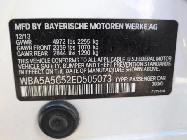 WBA5A5C52ED505073 BMW 2014