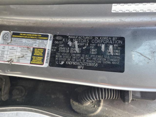 KNDPM3AC5J7336958 KIA gdi theta ii