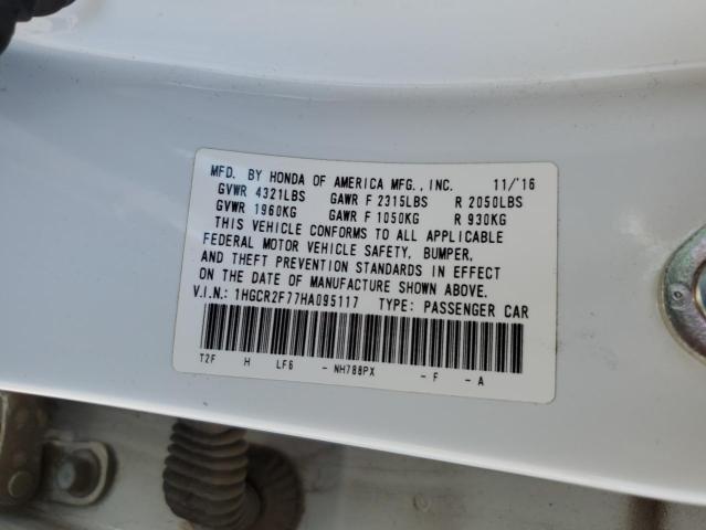 1HGCR2F77HA095117 Honda k24w1