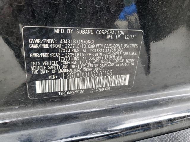 JF2GTADC0J8276196 Subaru Crosstrek