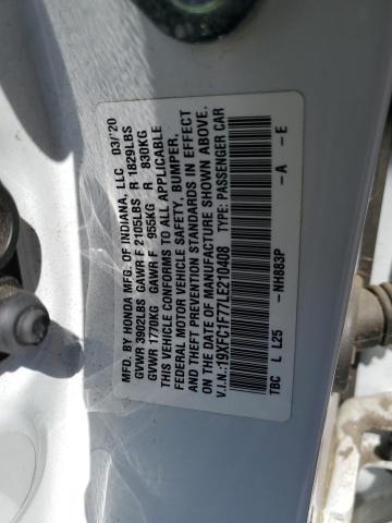 19XFC1F77LE210408 Honda l15b7
