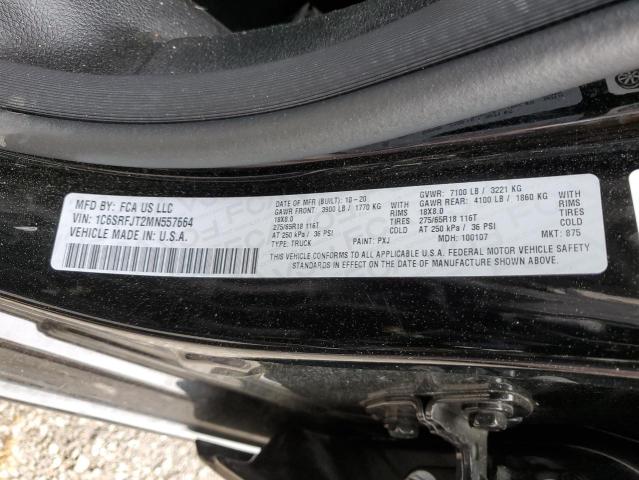 1C6SRFJT2MN557664 RAM 1500 Laram