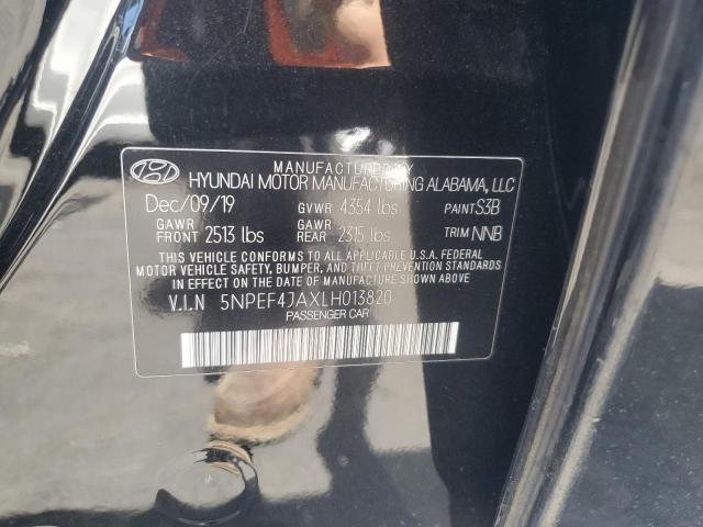 5NPEF4JAXLH013820 Hyundai gdi theta iii