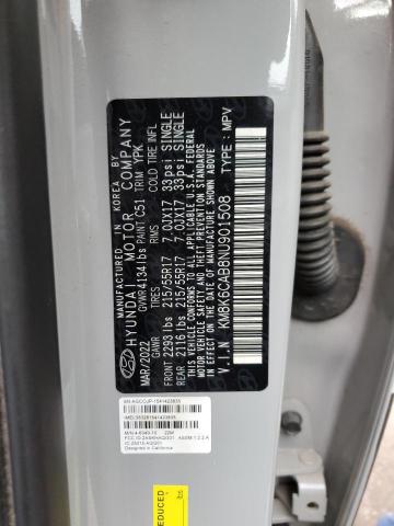 KM8K6CAB8NU901508 Hyundai Kona Sel