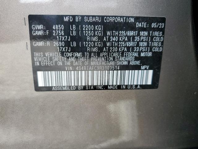 4S4BTAFC9R3103514 Subaru na, u5