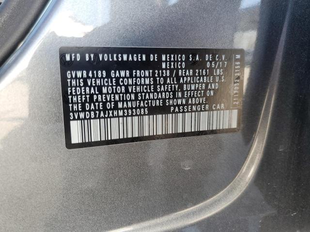 3VWDB7AJXHM393085 Volkswagen JETTA SE