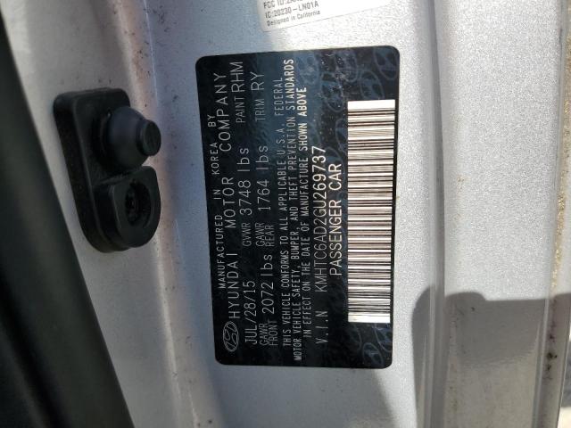 KMHTC6AD2GU269737 Hyundai Veloster