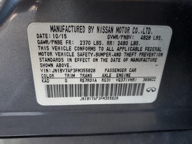 JN1BV7AP3FM355828 Infiniti 2015