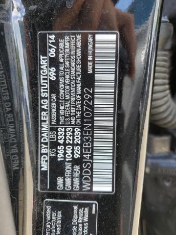WDDSJ4EB3EN107292 Mercedes-Benz CLA 250